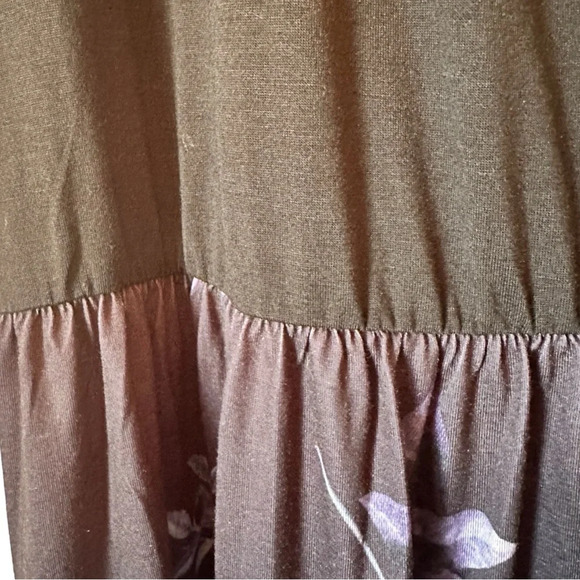 NWT Women’s Plus Sized Chevron Print Summer Short Sleeve Casual Maxi Dress - Picture 5 of 8